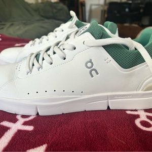 Nearly brand new On Running “Roger” tennis sneakers. Worn literally once.